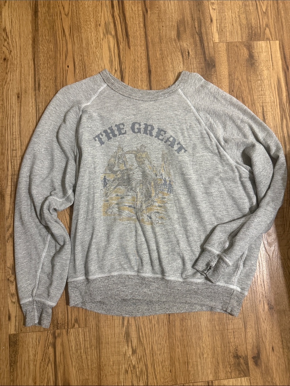 The Great. The College Sweatshirt with Rodeo Graphic